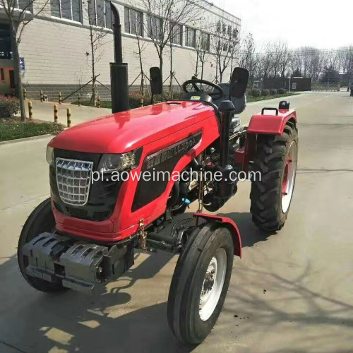 50hp 4WD TRATTORI AGRICOLI ciągniona koparko-traktor z sadem rolniczym z ładowaczem czołowym